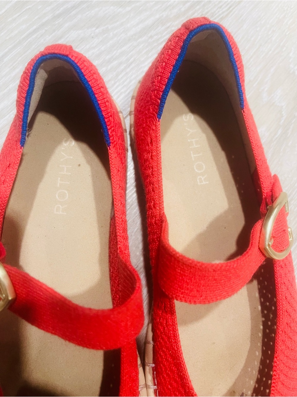 Rothy's the espadrille mary jane size 10.5 woman's shoes - Picture 5 of 7